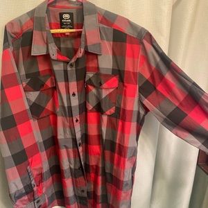 Ecko Unltd Red Button Down Shirt